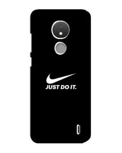 Чохол для Nokia C21 з картинкою «Мінімалізм від Nike» Чохол для Nokia C21 з картинкою «Мінімалізм від Nike»
