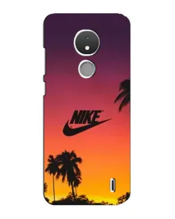 Чохол для Nokia C21 з картинкою «Nike на заході сонця» Чохол для Nokia C21 з картинкою «Nike на заході сонця»