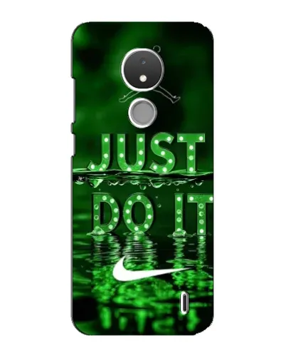 Чохол для Nokia C21 з картинкою «Зелений неоновий Nike» Чохол для Nokia C21 з картинкою «Зелений неоновий Nike»