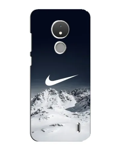Чохол для Nokia C21 з картинкою «Nike — зимові гори» Чохол для Nokia C21 з картинкою «Nike — зимові гори»
