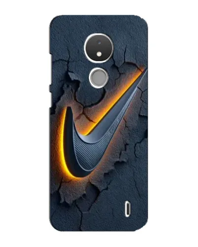 Чохол для Nokia C21 з картинкою «Об'ємний логотип Найк» Чохол для Nokia C21 з картинкою «Об'ємний логотип Найк»