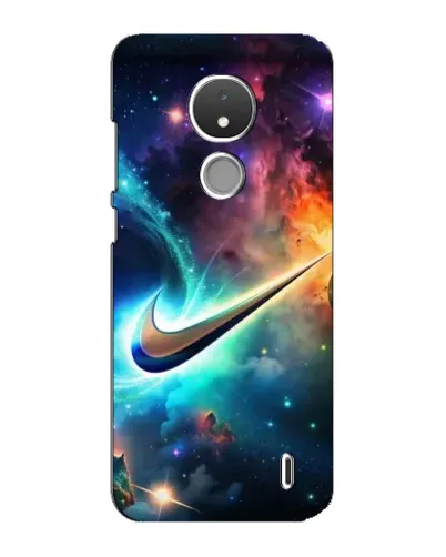 Чохол для Nokia C21 з картинкою «Космічний Nike Swoosh» Чохол для Nokia C21 з картинкою «Космічний Nike Swoosh»