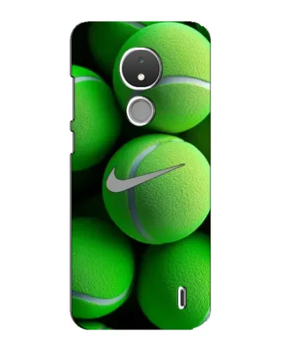 Чохол для Nokia C21 з картинкою «Тенісні м'ячі Найк» Чохол для Nokia C21 з картинкою «Тенісні м'ячі Найк»