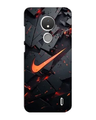 Чохол для Nokia C21 з картинкою «Nike — ефект розломів» Чохол для Nokia C21 з картинкою «Nike — ефект розломів»
