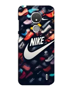 Чохол для Nokia C21 з картинкою «Колекція кросівок Nike» Чохол для Nokia C21 з картинкою «Колекція кросівок Nike»