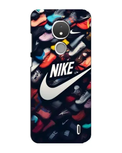 Чохол для Nokia C21 з картинкою «Колекція кросівок Nike» Чохол для Nokia C21 з картинкою «Колекція кросівок Nike»