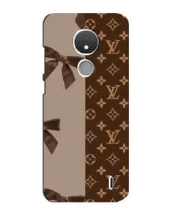 Чохол для Nokia C21 з картинкою «Louis Vuitton — банти»