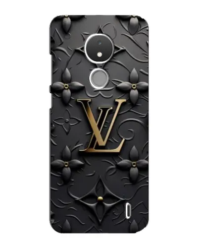 Чохол для Nokia C21 з картинкою «Шкіряна текстура LV»