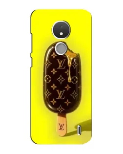 Чохол для Nokia C21 з картинкою «Морозиво від LV»
