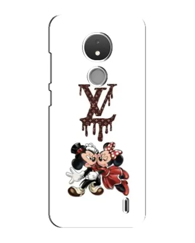 Чохол для Nokia C21 з картинкою «LV та Міккі Маус»