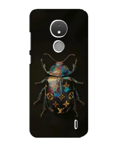 Чохол для Nokia C21 з картинкою «LV — мармуровий принт»