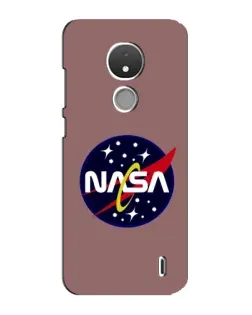 Чохол для Nokia C21 з картинкою «NASA — ретро космос»