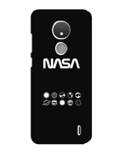 Чохол для Nokia C21 з картинкою «NASA — технічний принт» Чохол для Nokia C21 з картинкою «NASA — технічний принт»