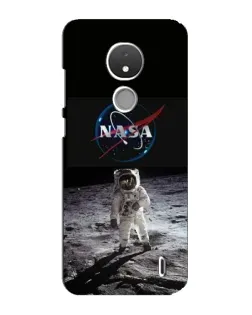 Чохол для Nokia C21 з картинкою «Астронавт на Місяці»