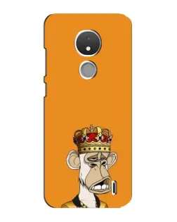 Чохол для Nokia C21 з картинкою «Золота мавпа Bored Ape» Чохол для Nokia C21 з картинкою «Золота мавпа Bored Ape»
