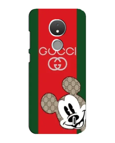 Чохол для Nokia C21 з картинкою «Gucci — смуги та Міккі» Чохол для Nokia C21 з картинкою «Gucci — смуги та Міккі»