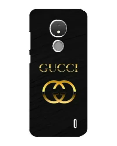 Чохол для Nokia C21 з картинкою «Золотий логотип Gucci» Чохол для Nokia C21 з картинкою «Золотий логотип Gucci»