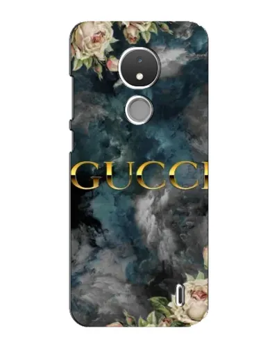 Чохол для Nokia C21 з картинкою «Абстрактні квіти Gucci» Чохол для Nokia C21 з картинкою «Абстрактні квіти Gucci»