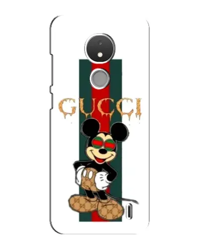 Чохол для Nokia C21 з картинкою «Міккі Маус Gucci — смуги» Чохол для Nokia C21 з картинкою «Міккі Маус Gucci — смуги»