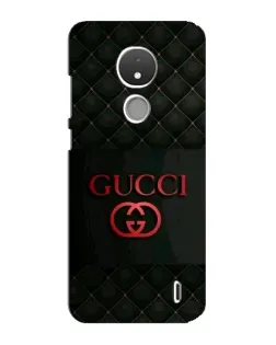 Чохол для Nokia C21 з картинкою «Gucci — стьобаний чорний»