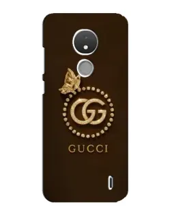 Чохол для Nokia C21 з картинкою «Gucci — золотий метелик»