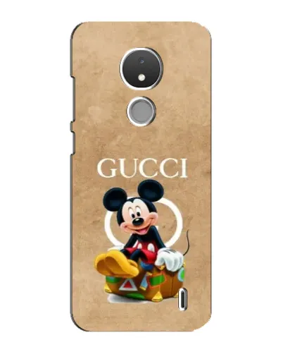Чохол для Nokia C21 з картинкою «Міккі Маус Gucci — крафт» Чохол для Nokia C21 з картинкою «Міккі Маус Gucci — крафт»