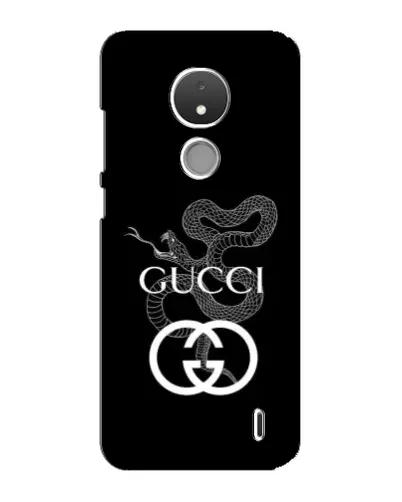 Чохол для Nokia C21 з картинкою «Gucci — срібна змія» Чохол для Nokia C21 з картинкою «Gucci — срібна змія»
