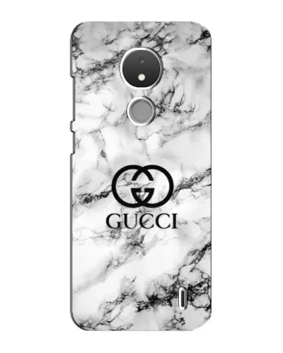 Чохол для Nokia C21 з картинкою «Gucci — мармуровий шик» Чохол для Nokia C21 з картинкою «Gucci — мармуровий шик»