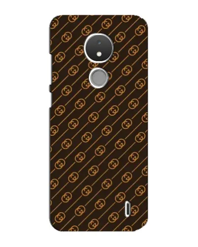 Чохол для Nokia C21 з картинкою «Gucci — золоті діагоналі» Чохол для Nokia C21 з картинкою «Gucci — золоті діагоналі»