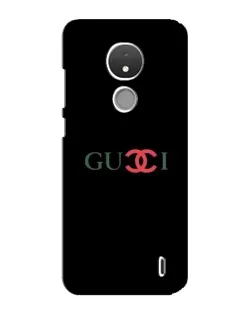 Чохол для Nokia C21 з картинкою «Gucci — червоний градієнт»