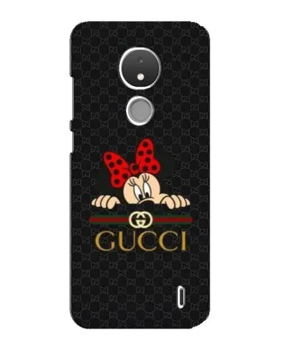 Чохол для Nokia C21 з картинкою «Мінні Маус Gucci — чорний» Чохол для Nokia C21 з картинкою «Мінні Маус Gucci — чорний»