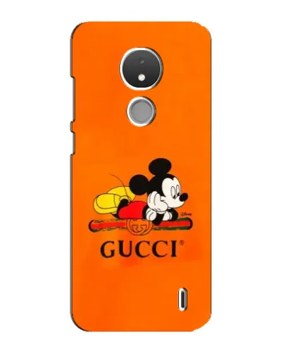 Чохол для Nokia C21 з картинкою «Міккі Маус Gucci — помаранч» Чохол для Nokia C21 з картинкою «Міккі Маус Gucci — помаранч»