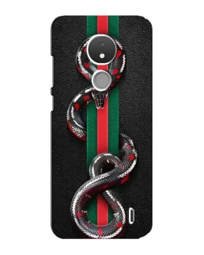 Чохол для Nokia C21 з картинкою «Gucci — змія на смузі» Чохол для Nokia C21 з картинкою «Gucci — змія на смузі»