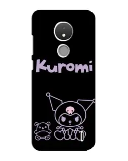 Чохол для Nokia C21 з картинкою «Kuromi — чорний мінімалізм» Чохол для Nokia C21 з картинкою «Kuromi — чорний мінімалізм»