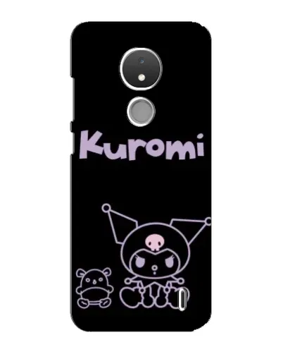 Чохол для Nokia C21 з картинкою «Kuromi — чорний мінімалізм» Чохол для Nokia C21 з картинкою «Kuromi — чорний мінімалізм»