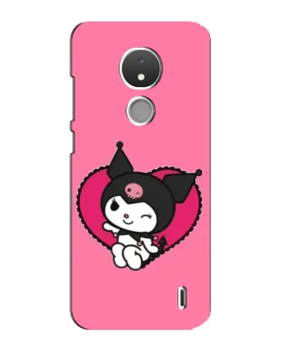 Чохол для Nokia C21 з картинкою «Kuromi — любов у серці» Чохол для Nokia C21 з картинкою «Kuromi — любов у серці»