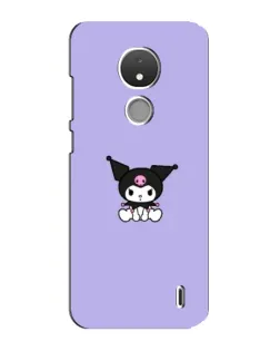 Чохол для Nokia C21 з картинкою «Kuromi — фіолетовий мінімалізм» Чохол для Nokia C21 з картинкою «Kuromi — фіолетовий мінімалізм»