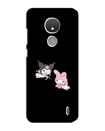 Чохол для Nokia C21 з картинкою «My Melody та Kuromi» Чохол для Nokia C21 з картинкою «My Melody та Kuromi»