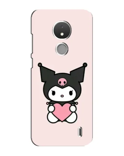 Чохол для Nokia C21 з картинкою «Kuromi та серце» Чохол для Nokia C21 з картинкою «Kuromi та серце»