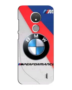 Чохол для Nokia C21 з картинкою «BMW Performance стиль»