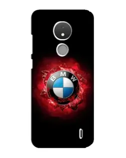 Чохол для Nokia C21 з картинкою «Логотип BMW — спалах»