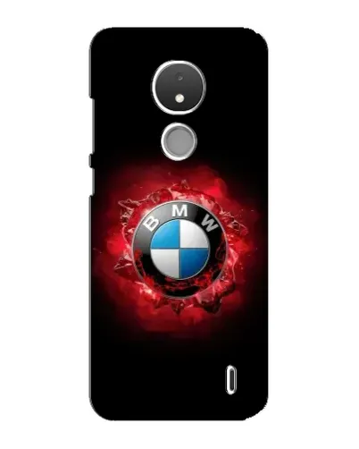 Чохол для Nokia C21 з картинкою «Логотип BMW — спалах»