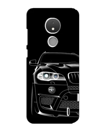 Чохол для Nokia C21 з картинкою «Темний силует BMW»