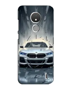 Чохол для Nokia C21 з картинкою «BMW у світлі фар»