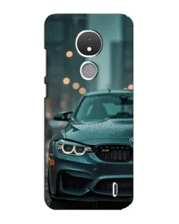 Чохол для Nokia C21 з картинкою «BMW у вогнях міста»