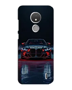 Чохол для Nokia C21 з картинкою «BMW на мокрій дорозі»