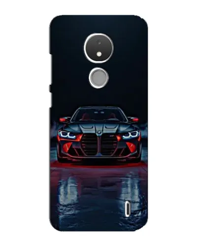Чохол для Nokia C21 з картинкою «BMW на мокрій дорозі»