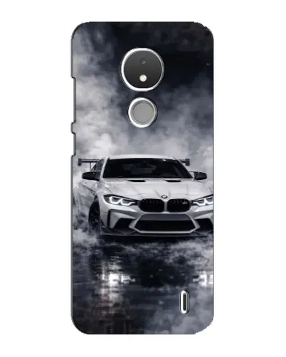 Чохол для Nokia C21 з картинкою «BMW крізь туман»