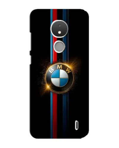 Чохол для Nokia C21 з картинкою «BMW M-Power неон»