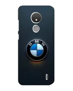Чохол для Nokia C21 з картинкою «Логотип BMW — мінімалізм»